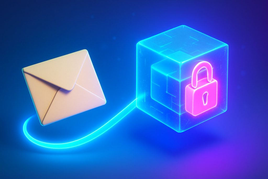 From email to encrypted exchange